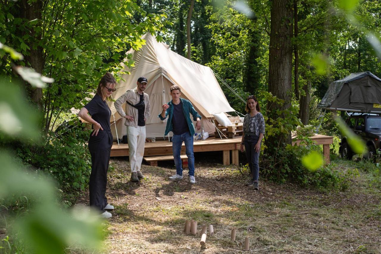 Domaine De Cherimont - Logement Insolite En Groupe Andenne Zewnętrze zdjęcie
